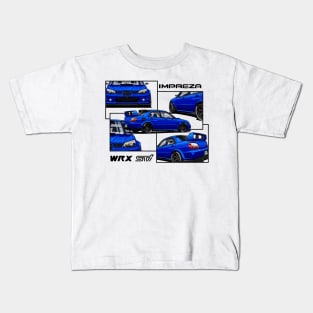 Impreza hawkeye WRX STI, JDM Kids T-Shirt